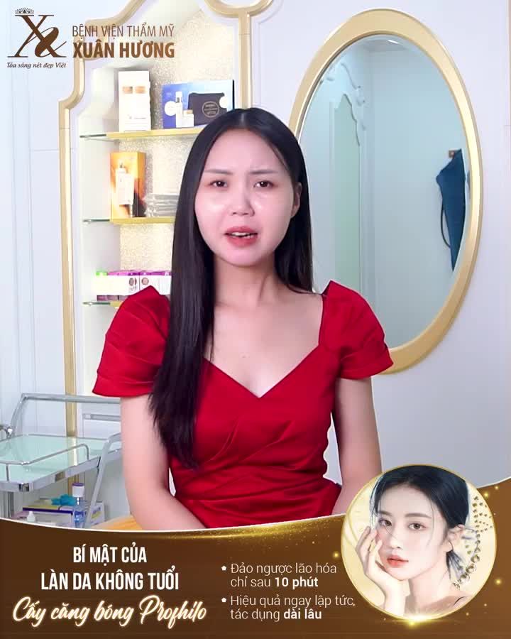 HOTGIRL MAI HƯƠNG KIỂM CHỨNG KẾT QUẢ LIỆU PHÁP CĂNG BÓNG TRẺ HOÁ DA MỚI NHẤT TẠI XUÂN HƯƠNG
